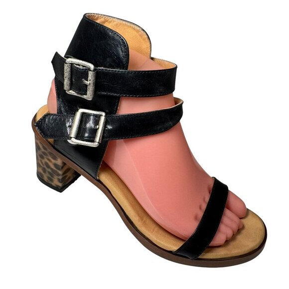 Mm6 Maison Margiela Animal Print Hologram Heel Sandals size 38, 7.5-8 - Picture 5 of 9